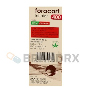 Foracort Inhaler 120 MD 400 mcg Cipla Foracort Inhaler 120 MD 400 mcg Cipla