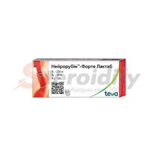 Neurorubine tabs Teva Pharmaceutical