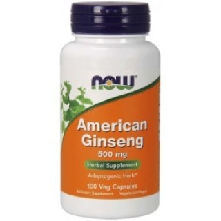 NOW Foods - American Ginseng 500 mg 100 caps Now foods