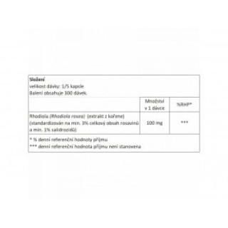 NOW Rhodiola rosea 500 mg 60 kapsul Pharmaceutical