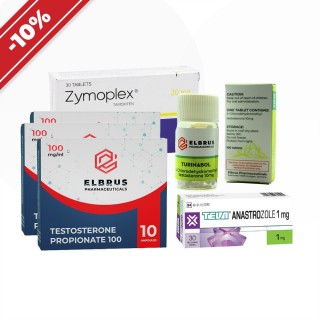 Short course for gaining lean muscle mass. Turinabol + Testosterone